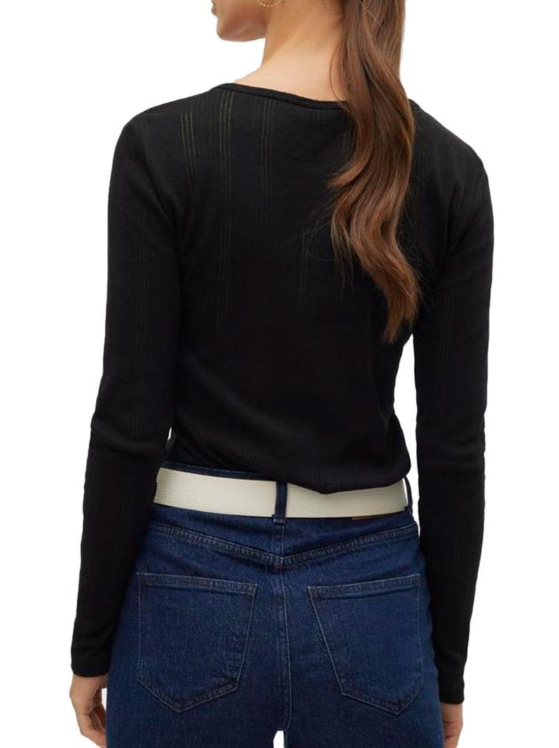 Camiseta Vero Moda para Mujer Negro - Kiabi