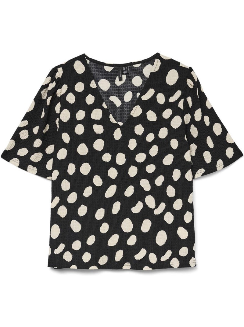 Camiseta Vero Moda para Mujer Negro - Kiabi