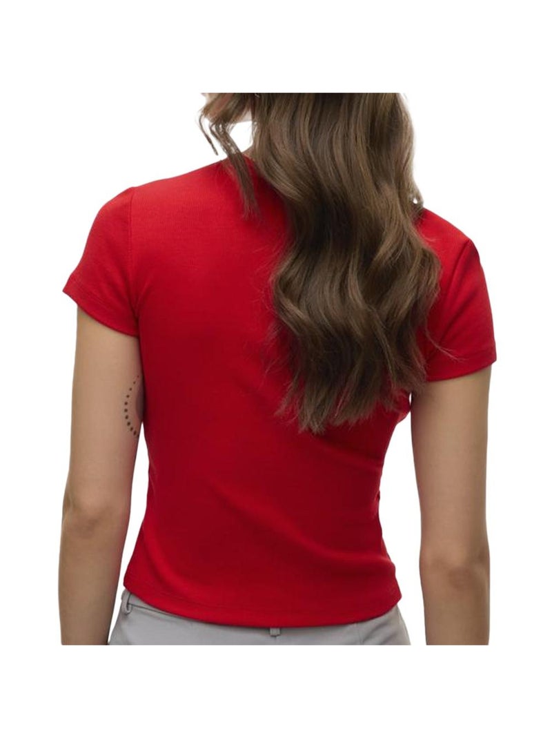 Camiseta Vero Moda para Mujer Rojo - Kiabi