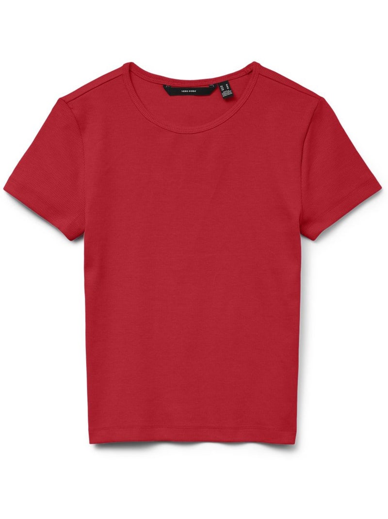 Camiseta Vero Moda para Mujer Rojo - Kiabi