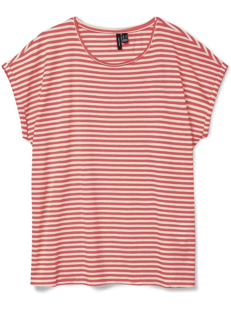Camiseta Vero Moda para Mujer Rojo - Kiabi