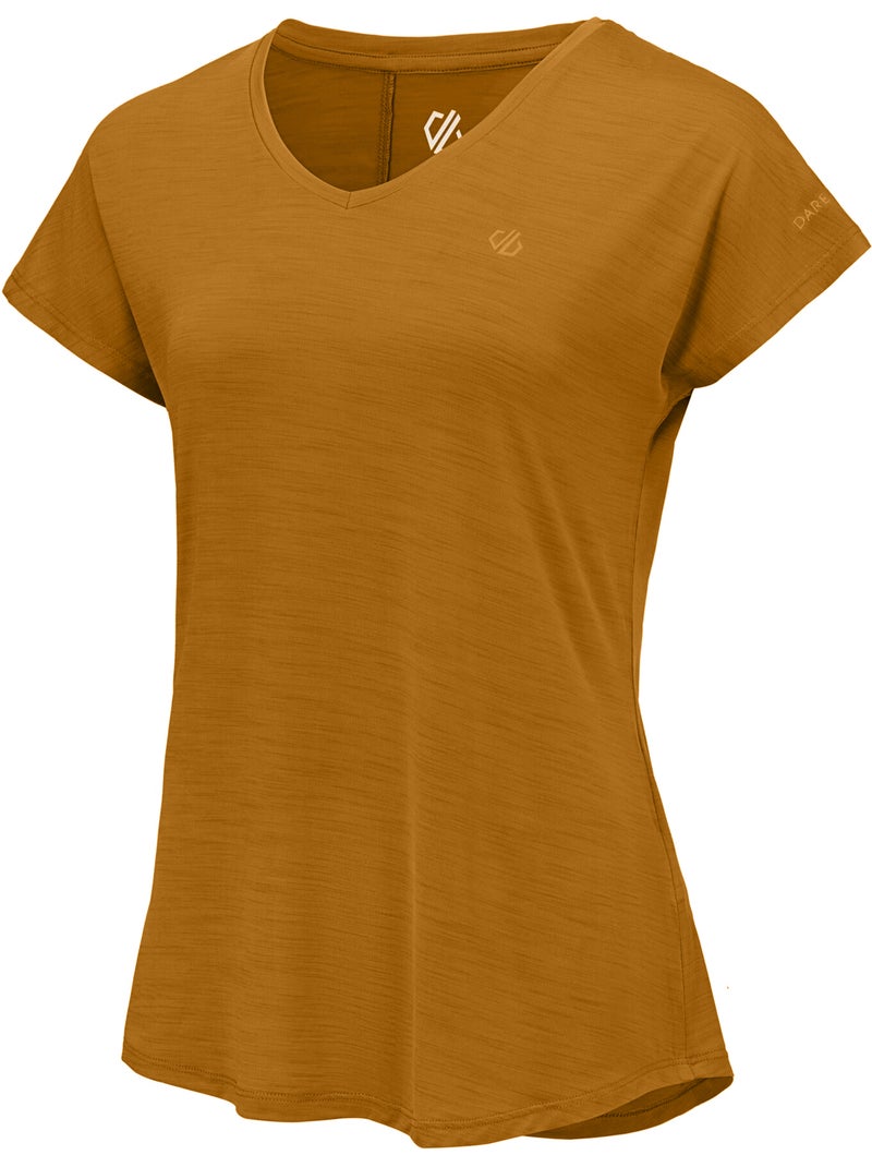 Camiseta vigilant activo para mujer - dare 2b Marrón - Kiabi
