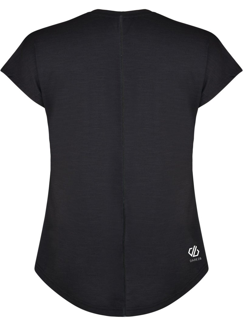 Camiseta vigilant activo para mujer - dare 2b Negro - Kiabi