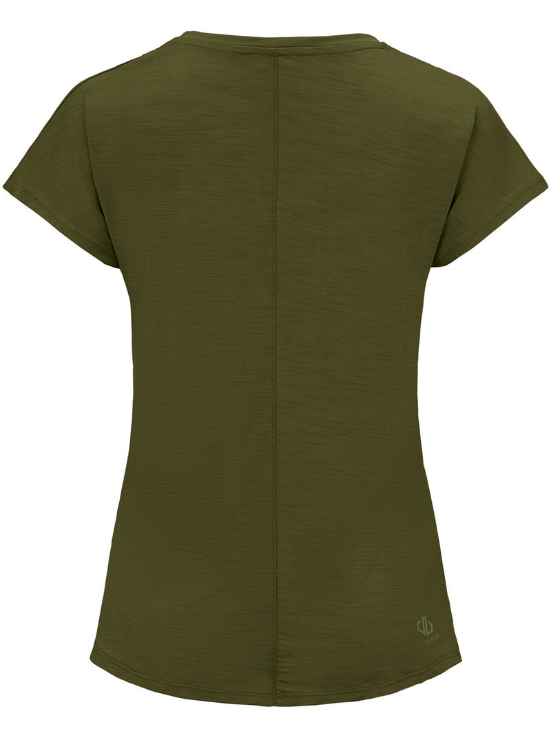 Camiseta vigilant activo para mujer - dare 2b Verde botella - Kiabi