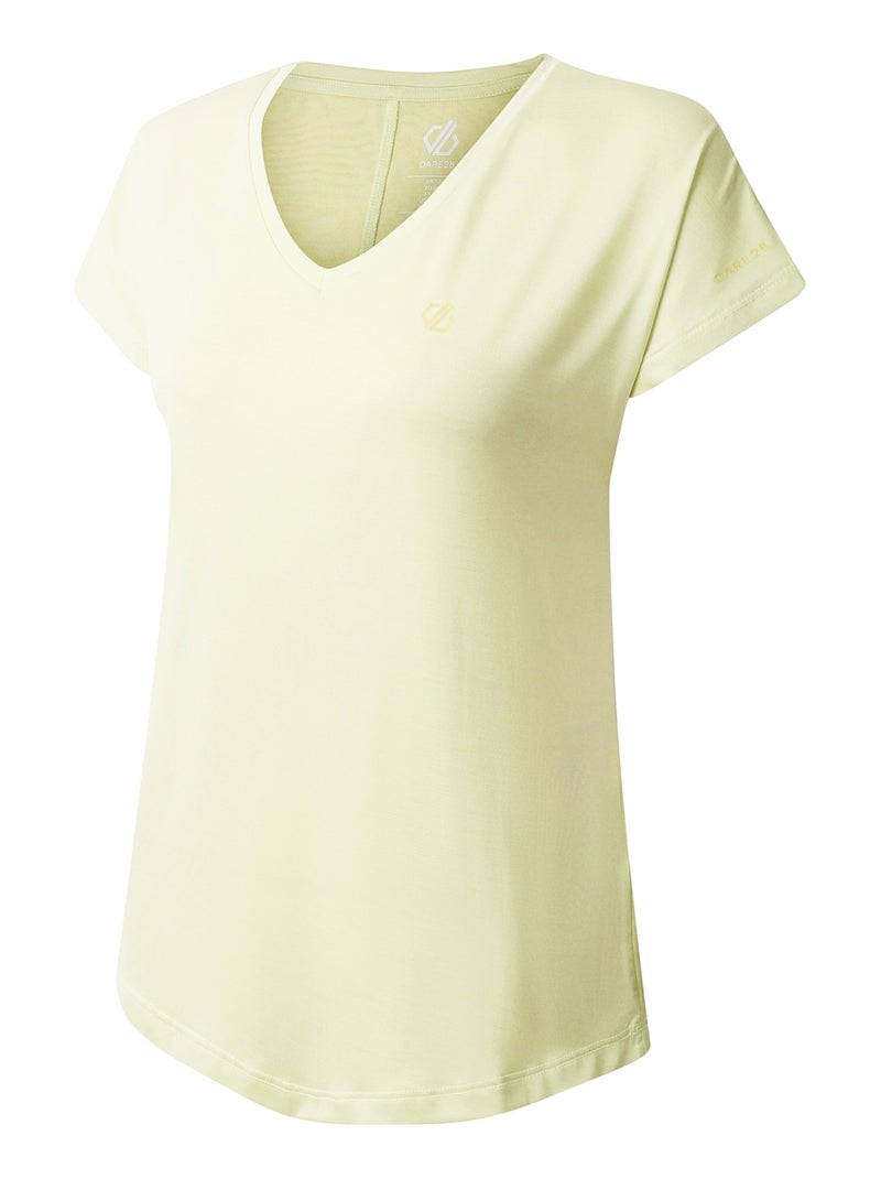Camiseta vigilant activo para mujer - dare 2b Verde pistacho - Kiabi