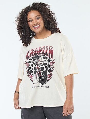 Camiseta 'Villanos' 'Disney' de manga corta