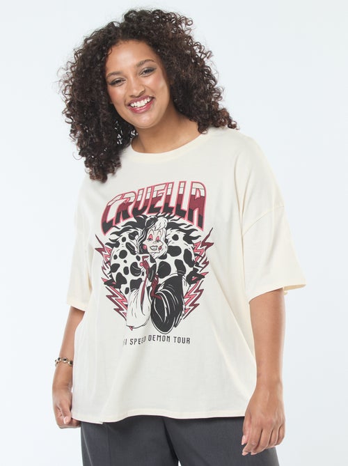 Camiseta 'Villanos' 'Disney' de manga corta - Kiabi