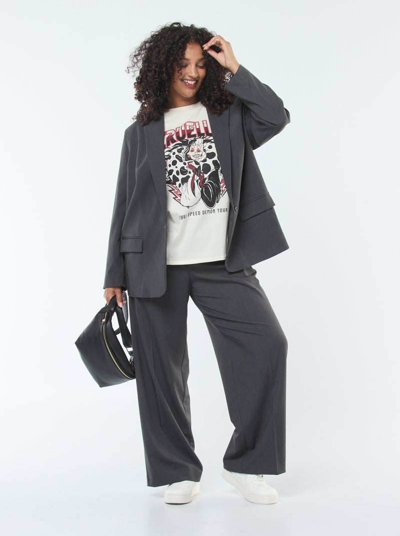 Camiseta 'Villanos' 'Disney' de manga corta Blanco - Kiabi