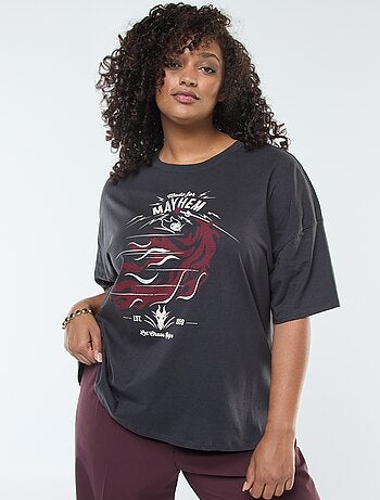 Camiseta 'Villanos' 'Disney' de manga corta
