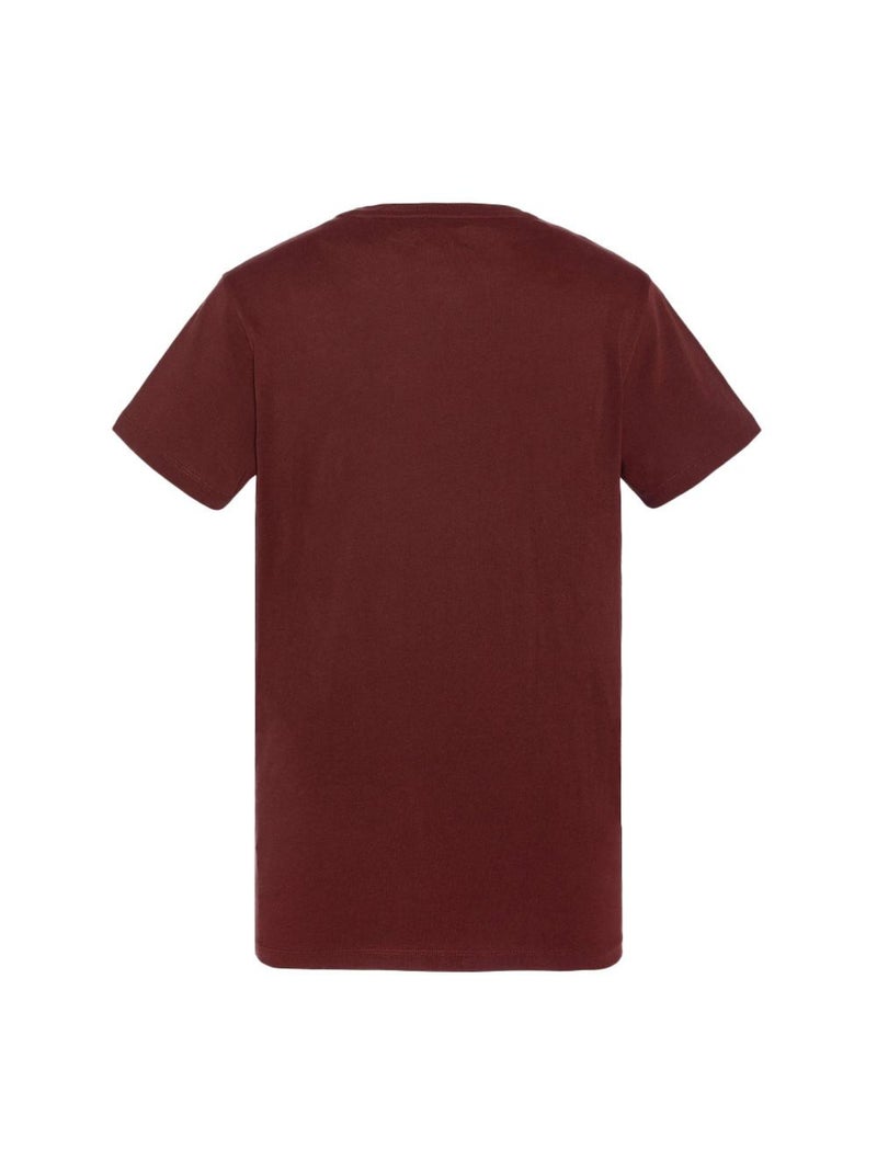 Camiseta Vintage Schott para Hombre Burdeos - Kiabi