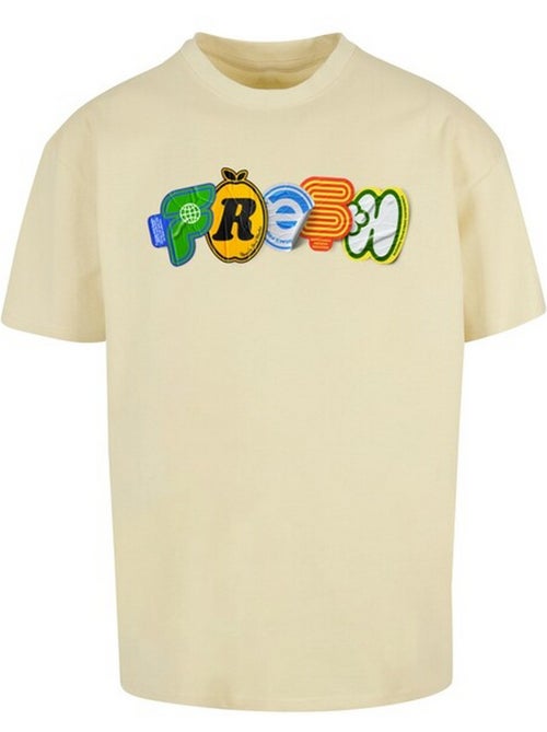 Camiseta vitamin upsc de pesado para hombre - mister tee - Kiabi