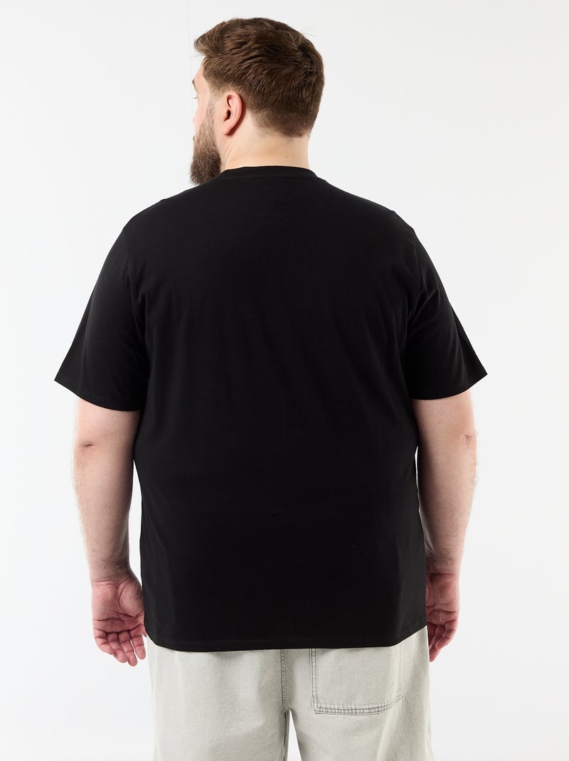 Camiseta 'Volkswagen' de manga corta Negro - Kiabi