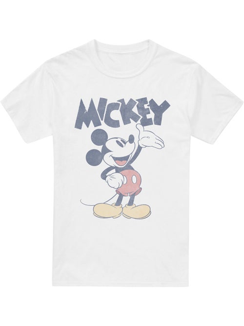 Camiseta washout para hombre - mickey mouse & friends - Kiabi