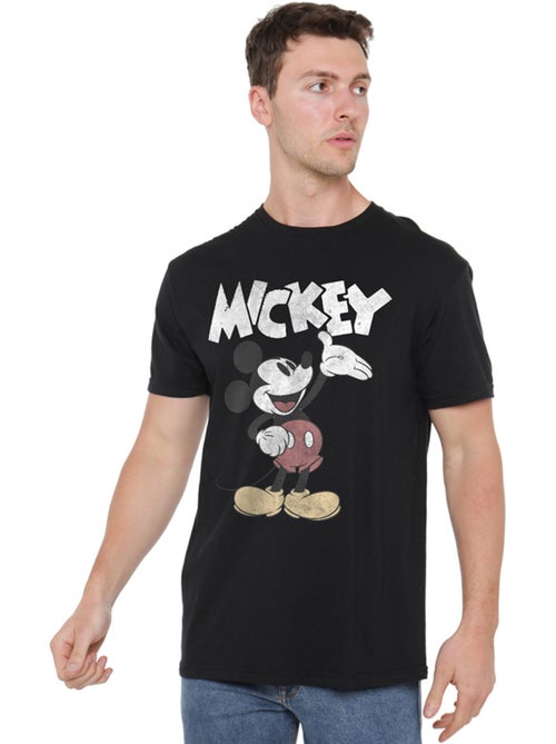 Camiseta washout para hombre - mickey mouse & friends - Kiabi Camiseta washout para hombre - mickey mouse & friends - Kiabi