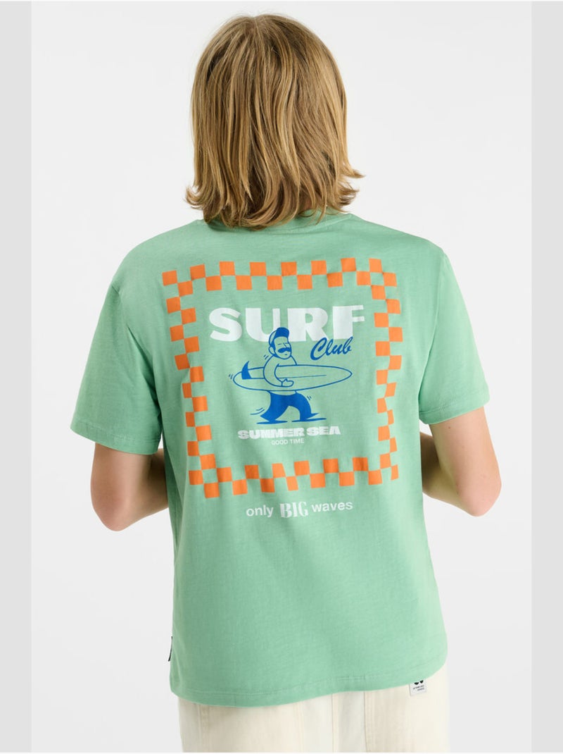 Camiseta WAVEBO Verde - Kiabi