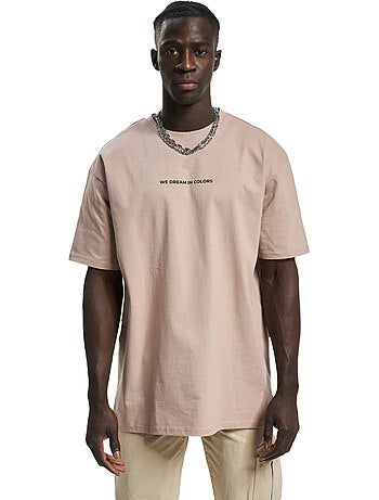 Camiseta we dream in colors para hombre - mister tee