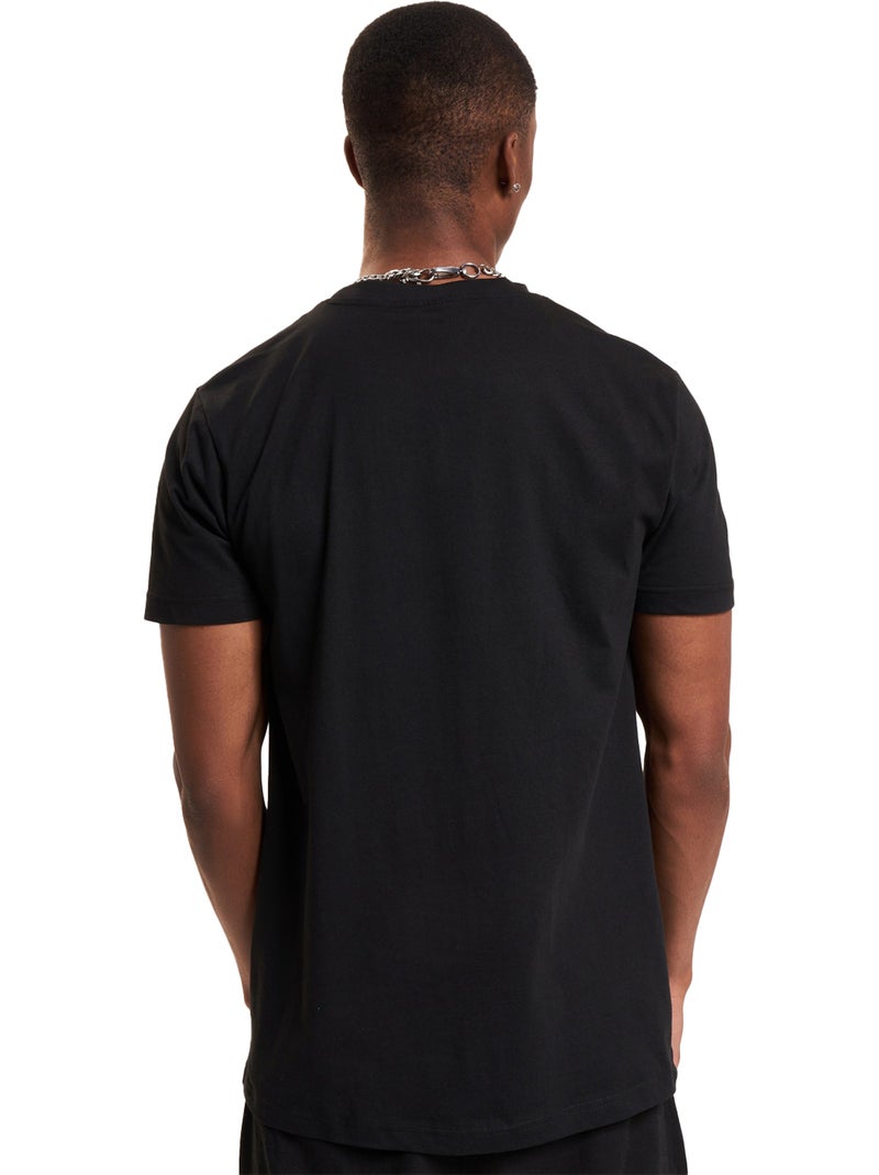 Camiseta wild for the night para hombre - mister tee Negro - Kiabi