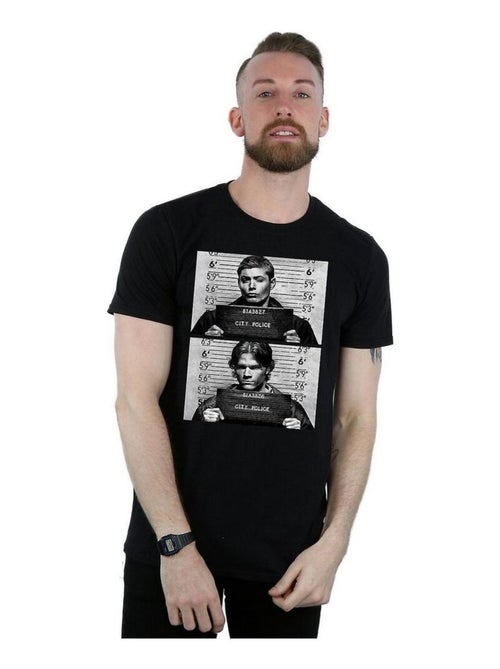 Camiseta winchester fotografía para la ficha policial de algodón para hombre - supernatural - Kiabi Camiseta winchester fotografía para la ficha policial de algodón para hombre - supernatural - Kiabi