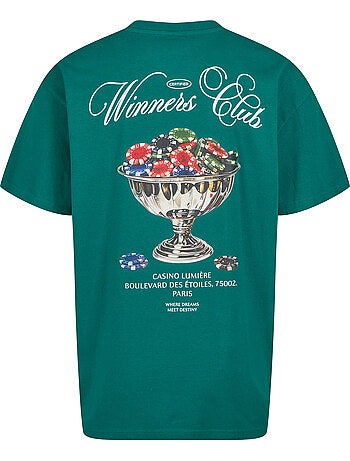 Camiseta winners club para hombre - mister tee