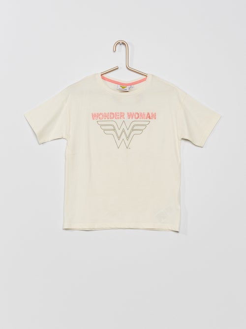 Camiseta 'Wonder Woman' de punto - Kiabi