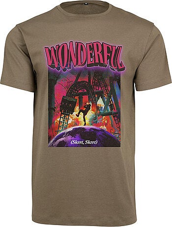 Camiseta wonderful para hombre - mister tee