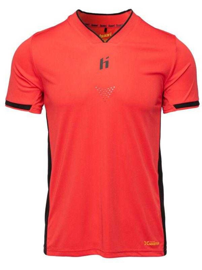 Camiseta xeno diseño logotipo para hombre - huari Rojo - Kiabi