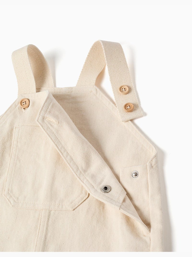 Camiseta y peto de algodón Carolina Celas x Zippy Beige claro - Kiabi
