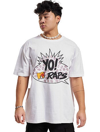 Camiseta yo! Diseño mtv para hombre - mister tee