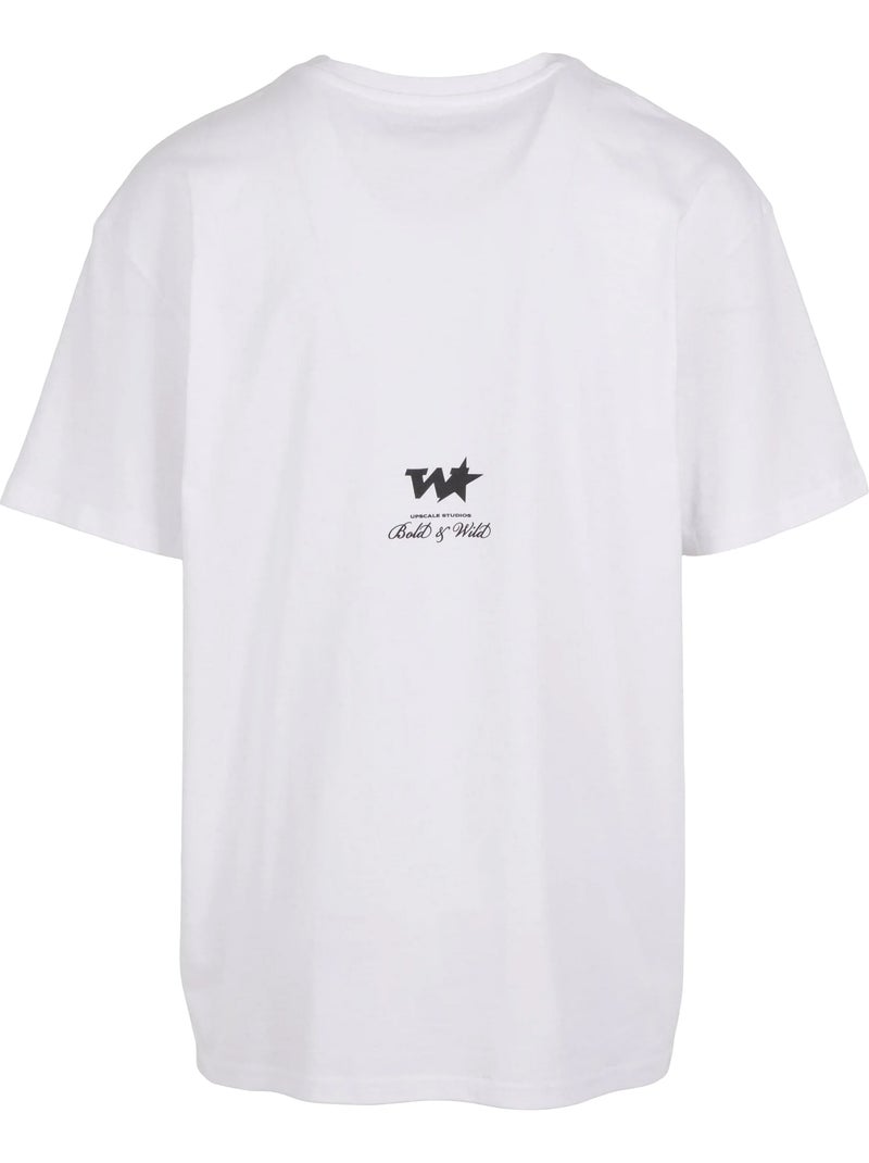 Camiseta your world para hombre - mister tee Blanco - Kiabi