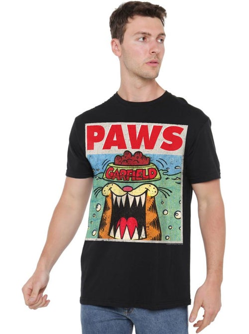 Camiseta zarpas para hombre - garfield - Kiabi