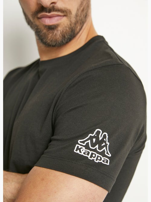 Camisetas con cuello redondo y logotipo en el hombro. - Kiabi