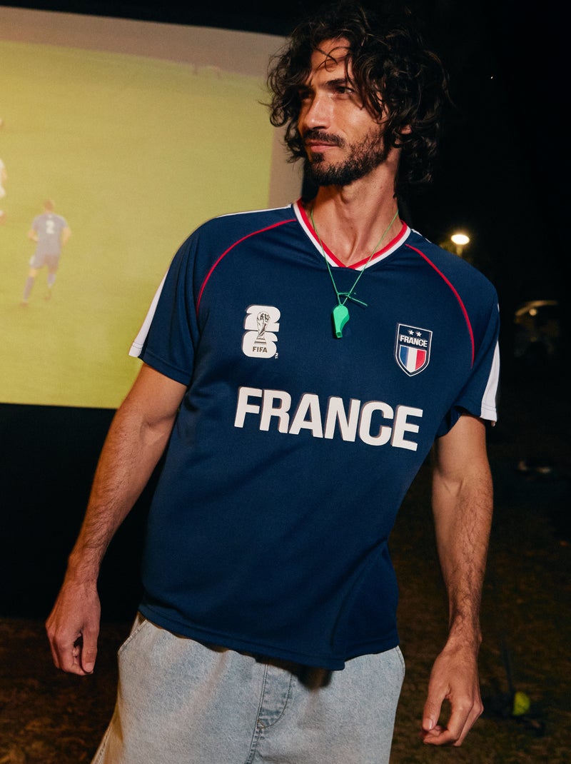 Camisetas con licencia oficial de la Copa Mundial de la FIFA 26™ - Bélgica Azul - Kiabi