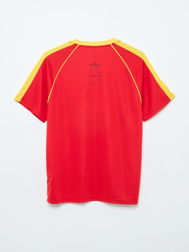 Camisetas con licencia oficial de la Copa Mundial de la FIFA 26™ - Bélgica Rojo - Kiabi
