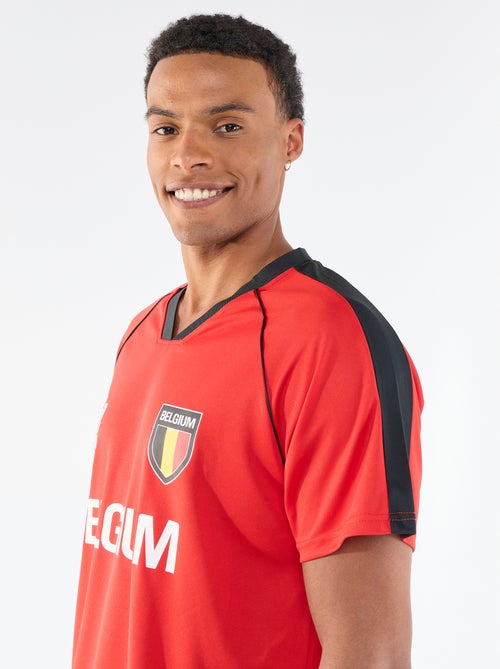 Camisetas con licencia oficial de la Copa Mundial de la FIFA 26™ - Bélgica - Kiabi Camisetas con licencia oficial de la Copa Mundial de la FIFA 26™ - Bélgica - Kiabi