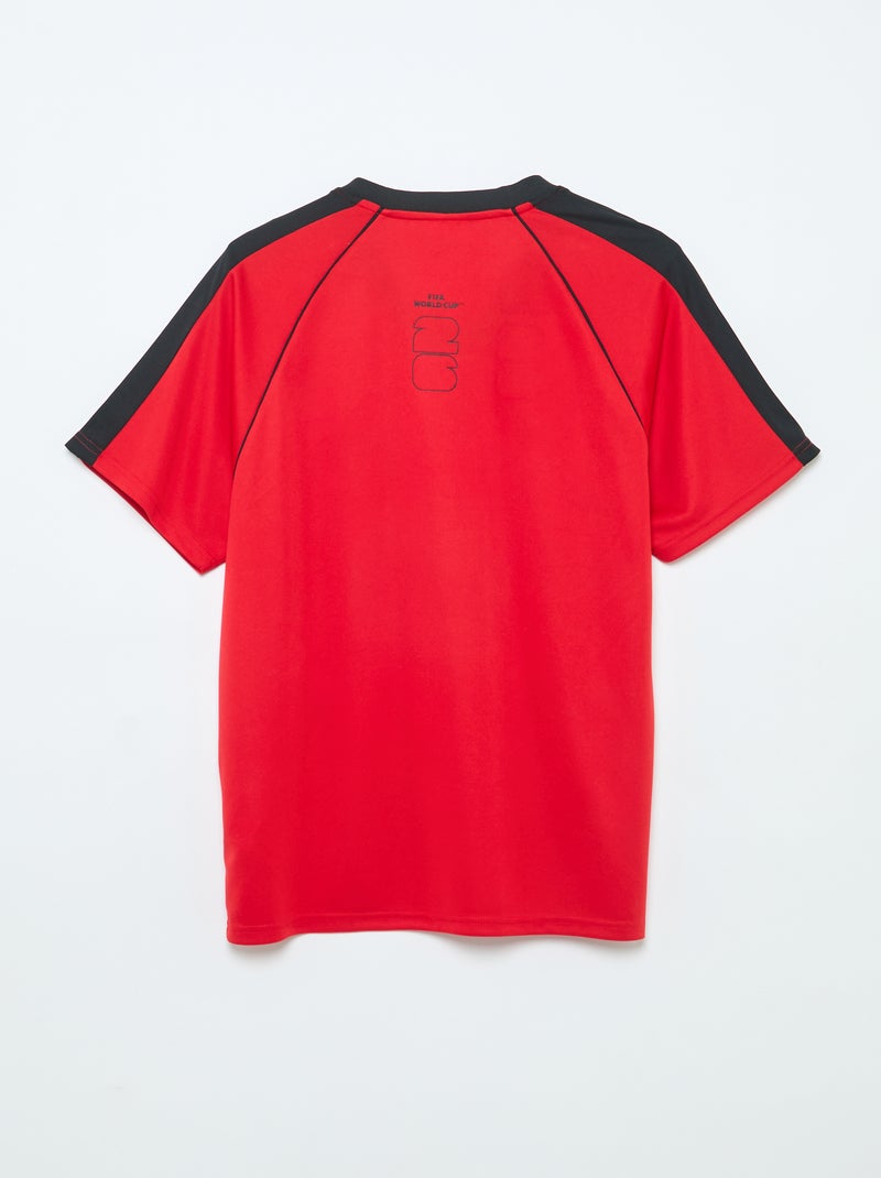 Camisetas con licencia oficial de la Copa Mundial de la FIFA 26™ - Bélgica Rojo - Kiabi