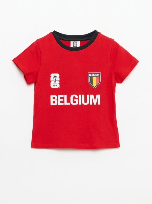 Camisetas con licencia oficial de la Copa Mundial de la FIFA 26™ - Bélgica - Kiabi