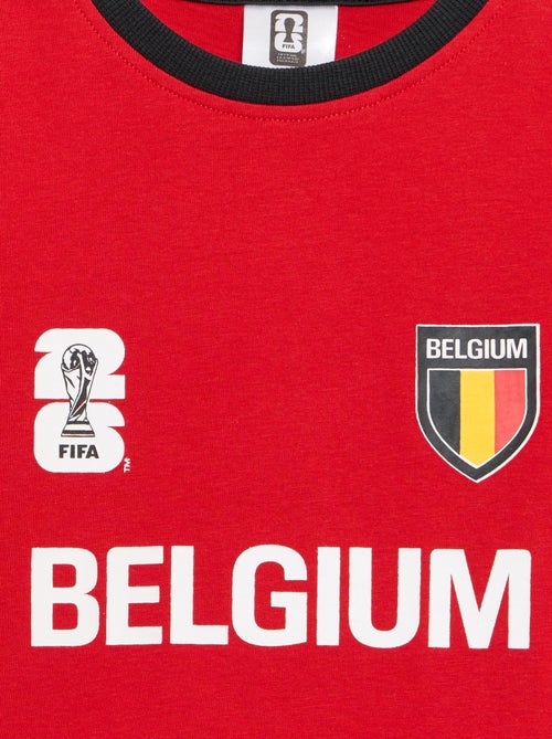 Camisetas con licencia oficial de la Copa Mundial de la FIFA 26™ - Bélgica - Kiabi