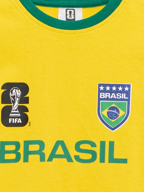 Camisetas con licencia oficial de la Copa Mundial de la FIFA 26™ - Brasil - Kiabi