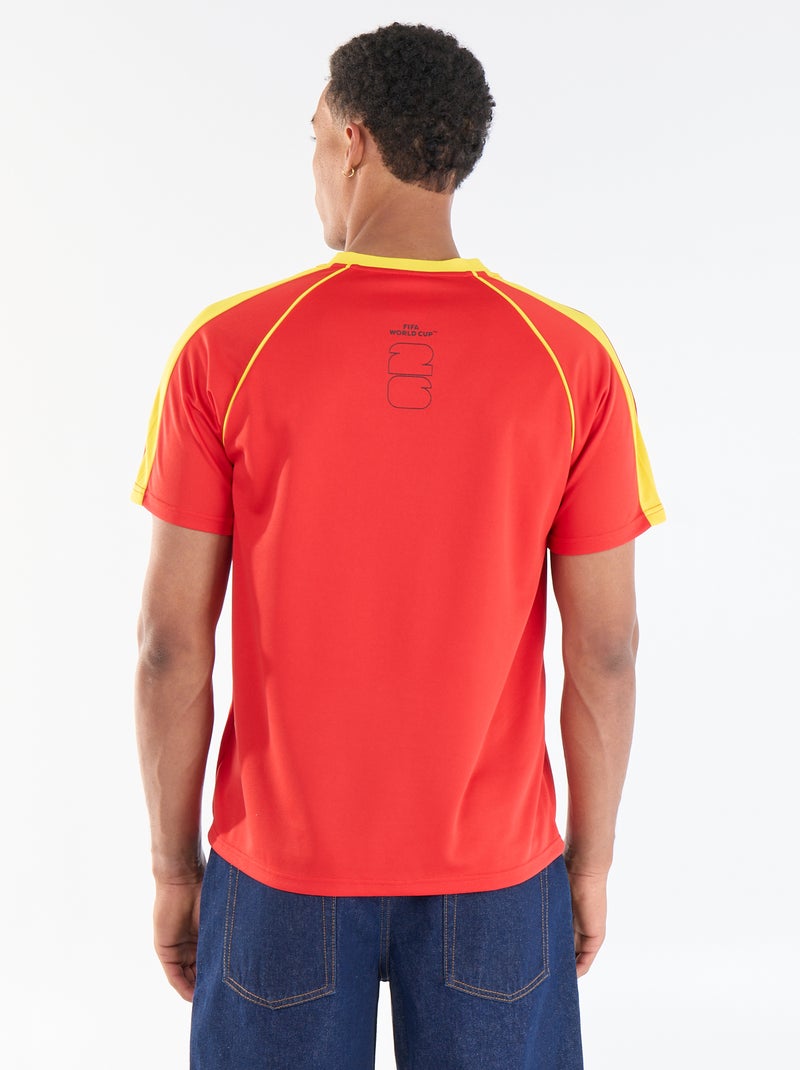 Camisetas con licencia oficial de la Copa Mundial de la FIFA 26™ - España Rojo - Kiabi