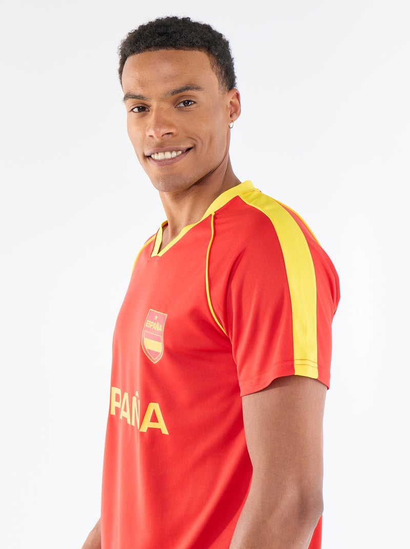 Camisetas con licencia oficial de la Copa Mundial de la FIFA 26™ - España Rojo - Kiabi