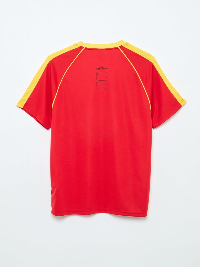 Camisetas con licencia oficial de la Copa Mundial de la FIFA 26™ - España Rojo - Kiabi