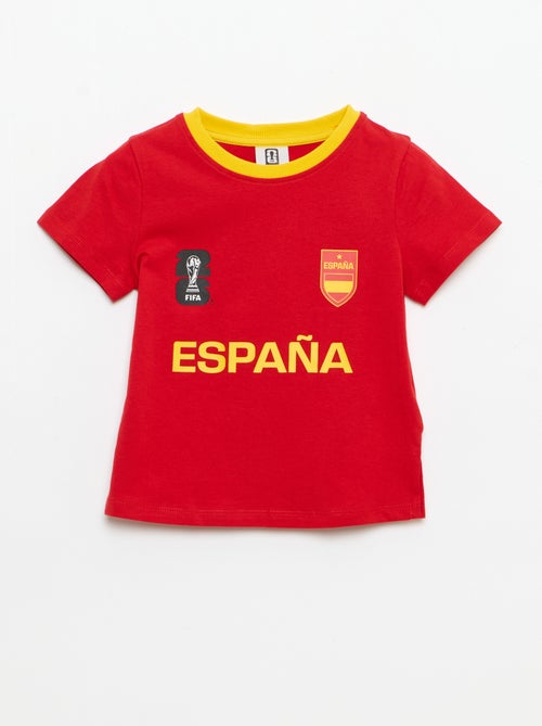 Camisetas con licencia oficial de la Copa Mundial de la FIFA 26™ - España - Kiabi