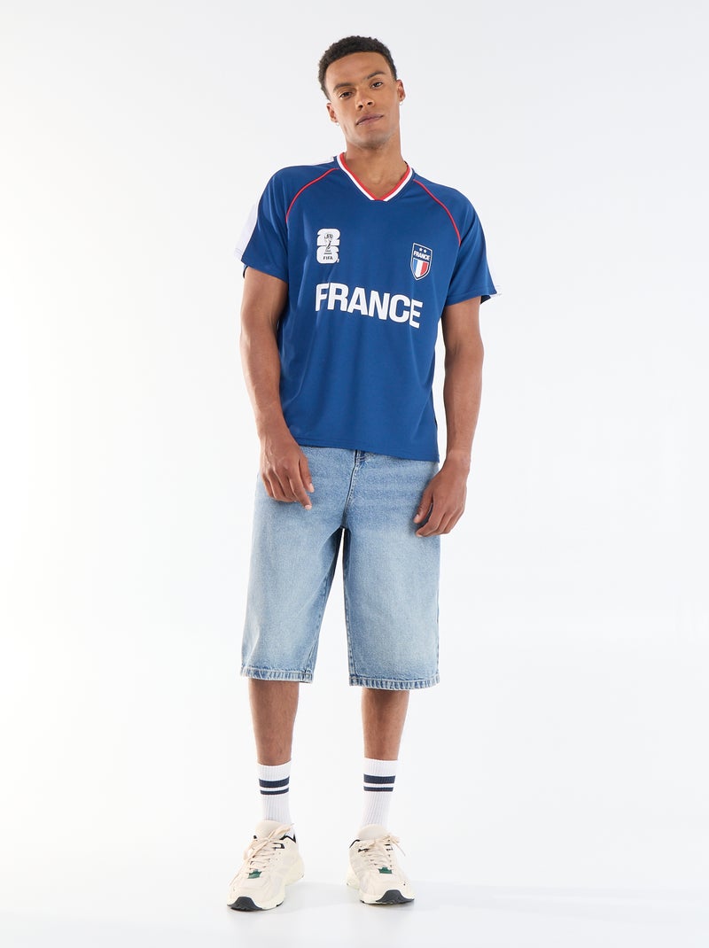 Camisetas con licencia oficial de la Copa Mundial de la FIFA 26™ - Francia Azul - Kiabi