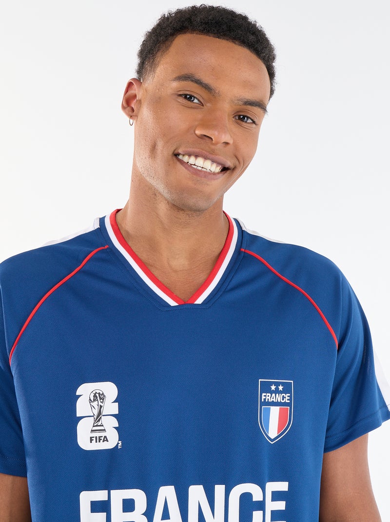 Camisetas con licencia oficial de la Copa Mundial de la FIFA 26™ - Francia Azul - Kiabi