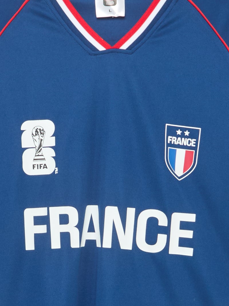 Camisetas con licencia oficial de la Copa Mundial de la FIFA 26™ - Francia Azul - Kiabi