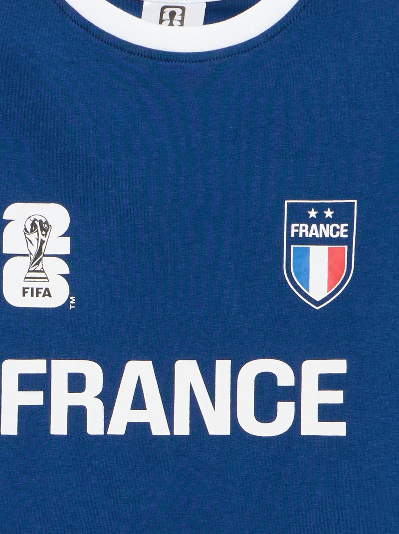 Camisetas con licencia oficial de la Copa Mundial de la FIFA 26™ - Francia Azul - Kiabi