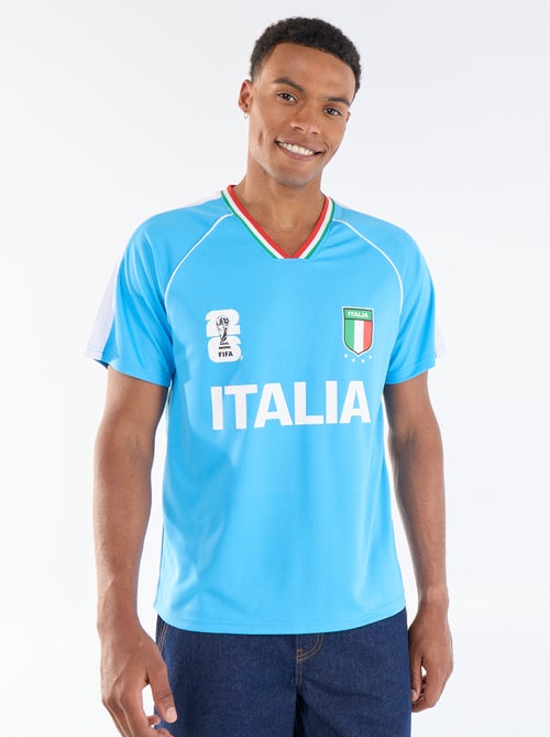 Camisetas con licencia oficial de la Copa Mundial de la FIFA 26™ - Italia - Kiabi Camisetas con licencia oficial de la Copa Mundial de la FIFA 26™ - Italia - Kiabi