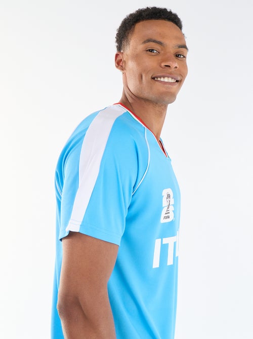 Camisetas con licencia oficial de la Copa Mundial de la FIFA 26™ - Italia - Kiabi Camisetas con licencia oficial de la Copa Mundial de la FIFA 26™ - Italia - Kiabi