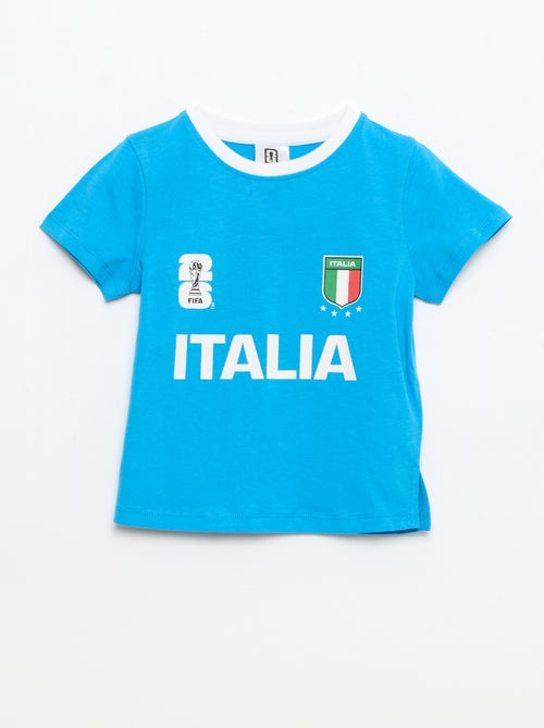 Camisetas con licencia oficial de la Copa Mundial de la FIFA 26™ - Italia - Kiabi Camisetas con licencia oficial de la Copa Mundial de la FIFA 26™ - Italia - Kiabi
