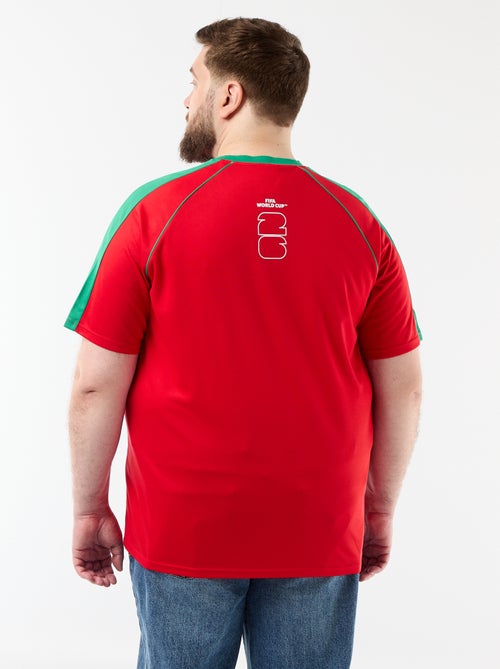 Camisetas con licencia oficial de la Copa Mundial de la FIFA 26™ - Portugal - Kiabi Camisetas con licencia oficial de la Copa Mundial de la FIFA 26™ - Portugal - Kiabi